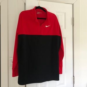 Nike Gold Dri-Fit Quarter Zip